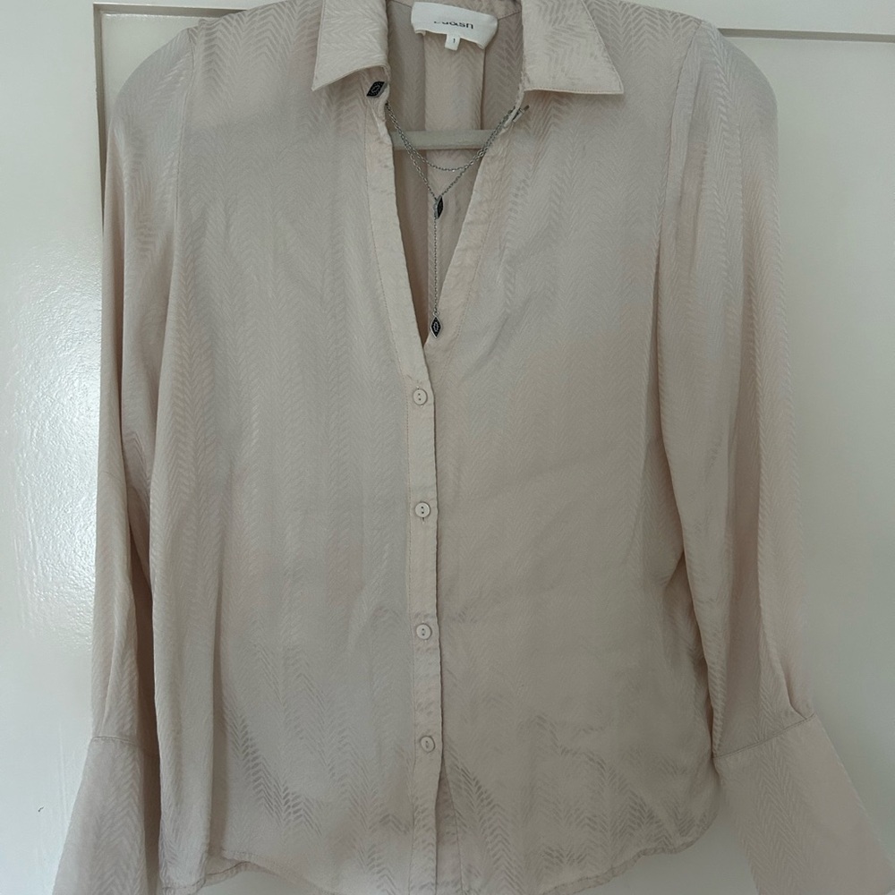 ba&sh Light Pink Blouse